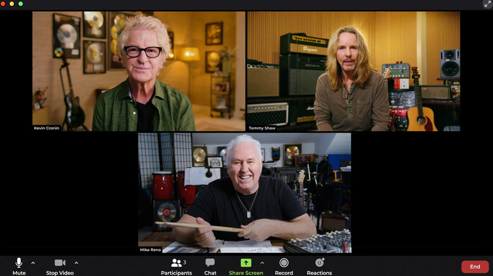 LIVE & UNZOOMED TOUR 2022 - STYX, REO SPEEDWAGON, with LOVERBOY