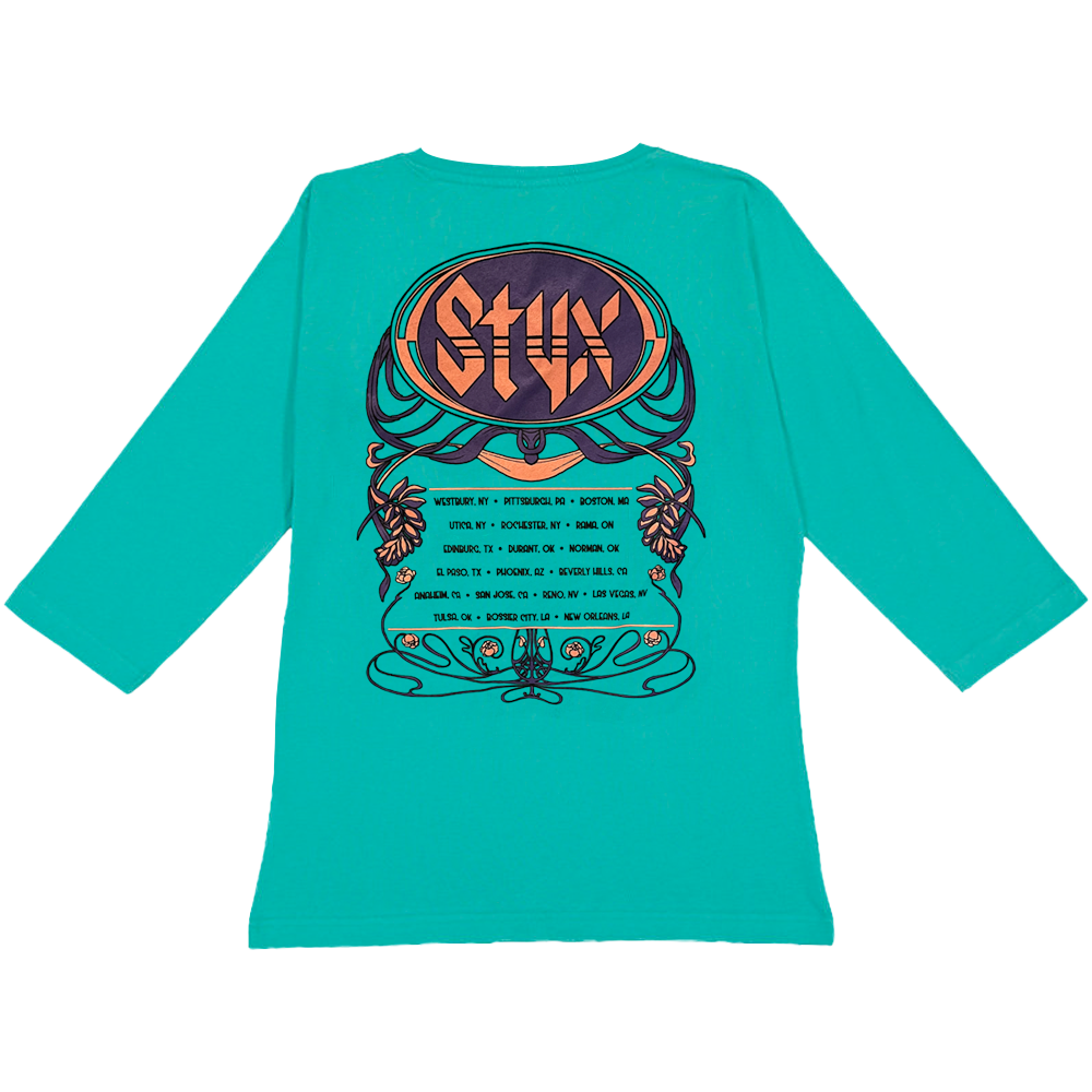 Styx Butterfly Green Ladies Long Sleeve | APPAREL | Styxworld