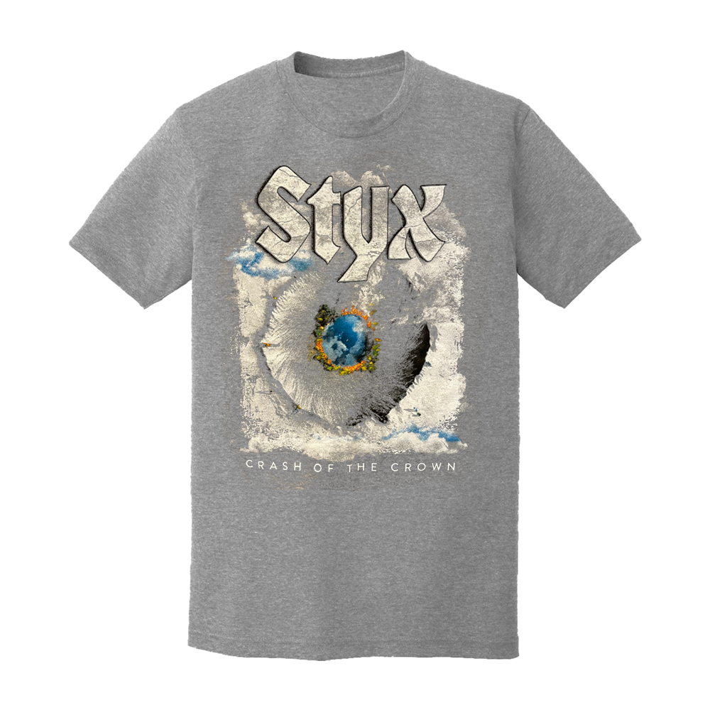 Crash of the Crown Gray Tee APPAREL Styxworld