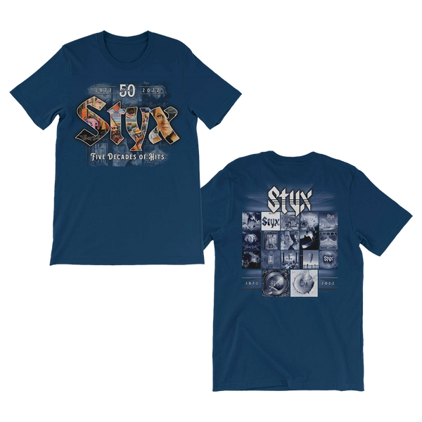 Styx - 5 Decades of Hits Tee