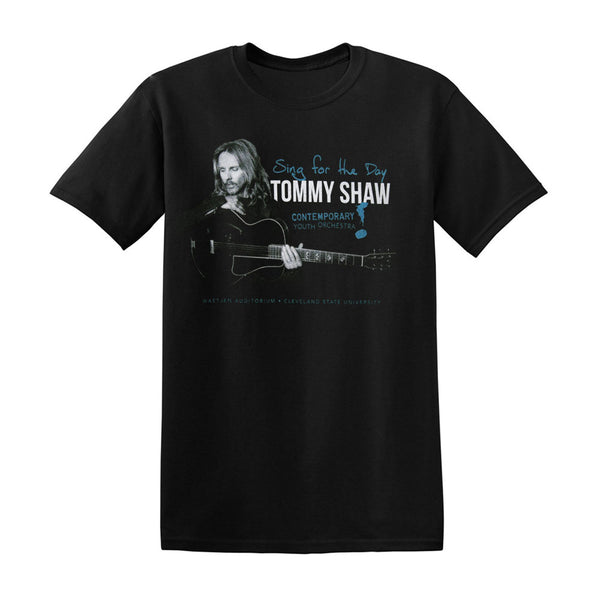 TOMMY SHAW AND THE CONTEMPARARY YOUTH ORCHESTRA: SING FOR A DAY BLACK TEE